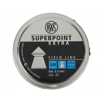 Пули RWS Superpoint Extra 5,5 мм, 0,94 грамм, 500 штук Пули RWS Superpoint Extra 5,5 мм, 0,94 грамм, 500 штук