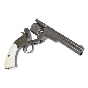 Пневматический револьвер ASG Schofield 6" Steel Grey