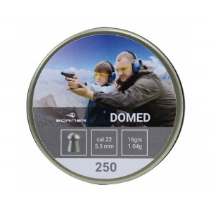 Пули Borner Domed 5,5 мм, 1,04 грамм, 250 штук